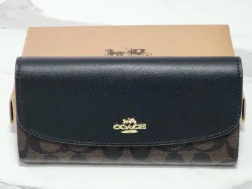 블랙 브라운 장지갑