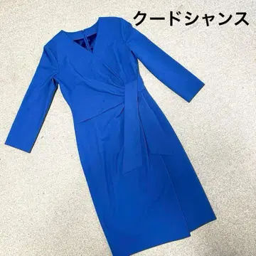 쿠 드 샹스 원피스 블루 36