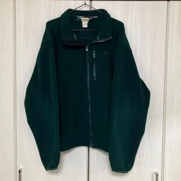 l.l.bean 플리스 짙은 녹색