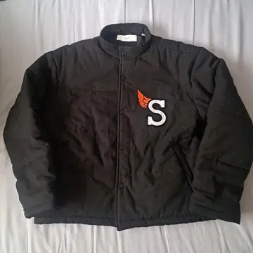 새상품 SALUTE x Evae mob 사루테 x 에버모브 다운 자켓