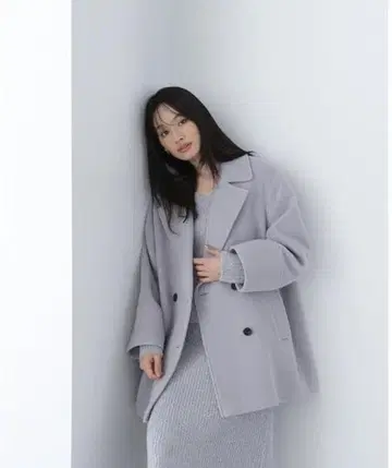 내추럴 뷰티 베이직 더블 브레스트 S 사이즈