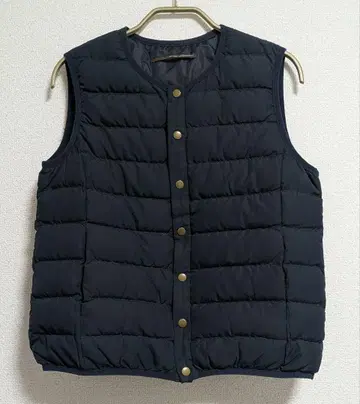 다운 베스트 이너 다운 M 사이즈 네이비