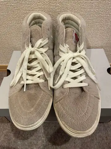 vans 퍼 스니커즈 그레이