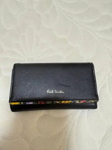 Paul Smith 블랙 키케이스 꽃무늬 내부 박스 포함