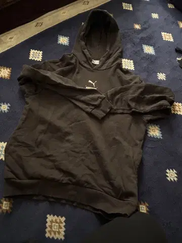 PUMA 블랙 후드티 팬츠 포함