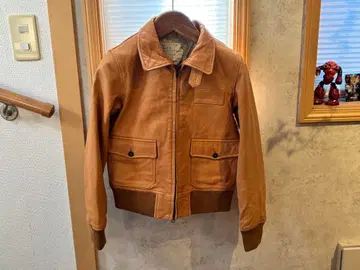 ADAM ET ROPE 라무 가죽 자켓 38 가죽 점퍼