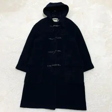 [ 새상품급 ] 그로버올 킹스턴 더플 코트 헤링본 네이비 XL