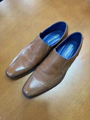 스테파노 로시 브라운 드레스 신발 27.5cm