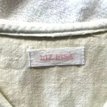 LIZLISA 세일러 칼라 G 데님 재킷 반팔