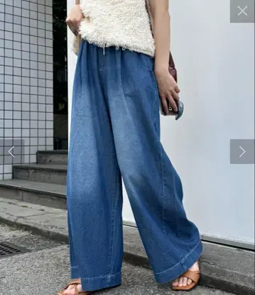 스타일업 부드러운 와이드 이지 팬츠