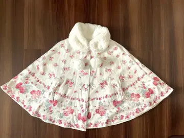 LIZ LISA 계 꽃 패턴 프린세스 케이프