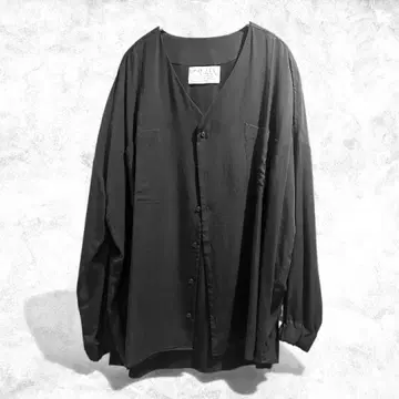 [새상품급] 브랜드HOUSE*큰 디자인 노카라 셔츠