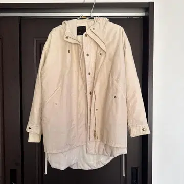 mika&deal 마운틴 후드티 퀼팅 코트