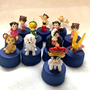 데즈카 오사무 캐릭터 병뚜껑 피규어