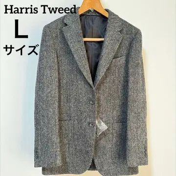 [ 새상품 ] 해리스 트위드 자켓 그레이 L 사이즈