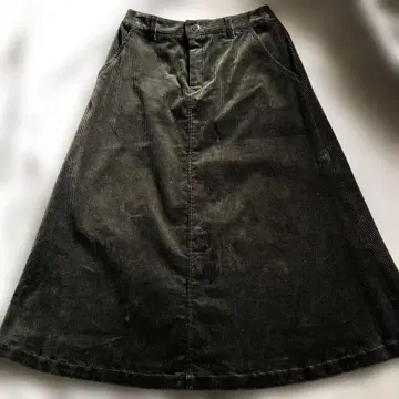 Vent d' ouest par Le minor 코듀로이 스커트 38