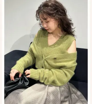 라쿤 앙상블 니트