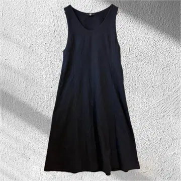 유니클로 M 플리스 원피스 플레어 롱 슬리브리스 레이어드 따뜻함