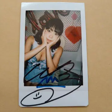 아오야마 히카루 사인 포함 폴라로이드