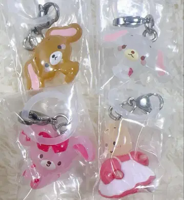 산리오 캐릭터즈 윳토 메지루시 액세서리 4개 세트