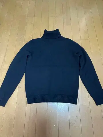 ZANONE 버진 울 100% 네이비 니트 사이즈 46