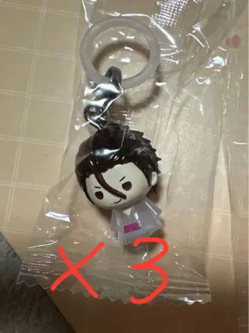 BLEACH 메지루시 액세서리 키링 아이젠 소스케 3개