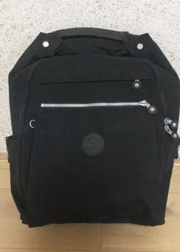 Kipling 블랙 백팩