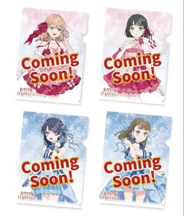 세븐일레븐 한정판 연꽃 학원 스쿨 아이돌 클럽 클리어 파일 전 8종