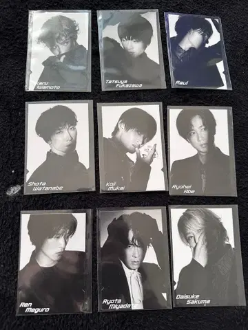 SnowMan 티켓풍 카드 RAYS