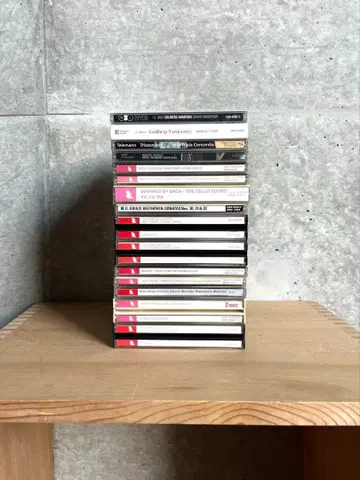 중고 CD 15장 클래식 바흐 . 굴드 세트