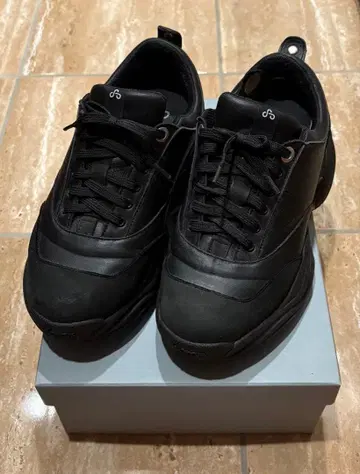 OAO 오에이오 AUTH 27cm 블랙 스웨이드 스니커즈 가죽