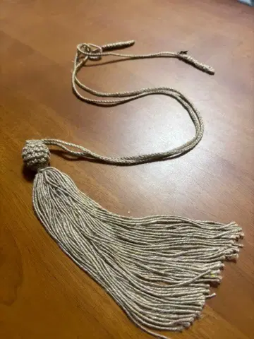 45r45rpm 태슬 디자인 목걸이 베이지