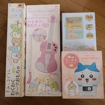 [ 묶음 판매 ] 스미코구라시 치이카와 (먼작귀) 완구 세트