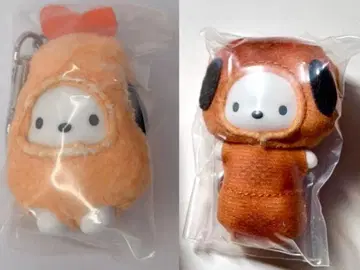 산리오 치비토모 오카즈 화과자 포차코 새우튀김 미타라시 당고