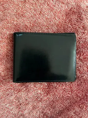 Ettinger 접이식 지갑 블랙 가죽