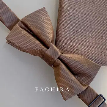 - 나비 넥타이, 포켓 치프, 애니멀 무늬, 광택, 남성용