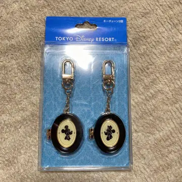 미사용 새상품 미개봉 디즈니 리조트 미키마우스 키링 2개 세트