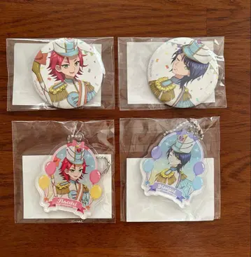 아이돌타임 프리파라 마루쿠지 캔뱃지 아크릴 키링 아사히 코요이