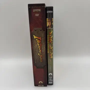 인디아나 존스 DVD 컬렉션 + 크리스탈 스컬의 왕국 4권 세트