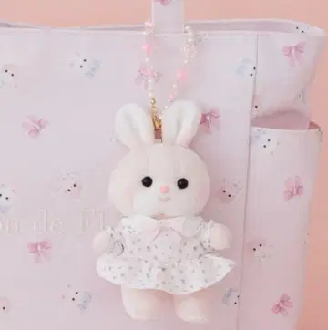 메종 드 플뢰르 크리미 토끼 참 요시토쿠 레트로 봉제 인형 컬렉션