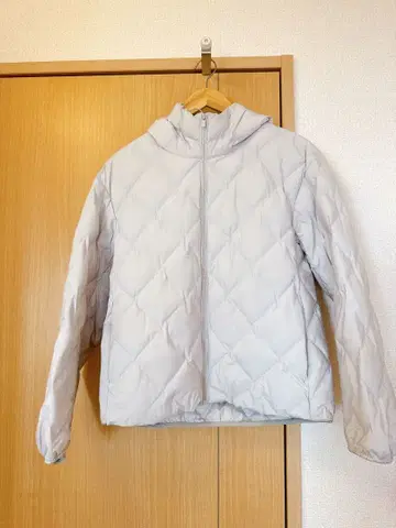 [ 유니클로 ] 퍼프 테크 후드티 M