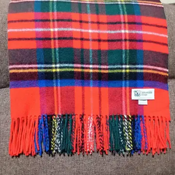 새상품급 존스턴즈 대형 캐시미어 스톨 로열 스튜어트