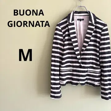 BUONA GIORNATA 보나죠르나타 스트라이프 자켓 M