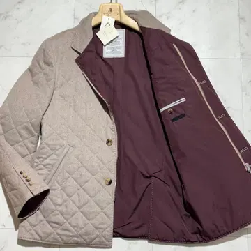 미사용 브루넬로쿠치넬리 캐시미어 100% 50 XL 패딩 자켓