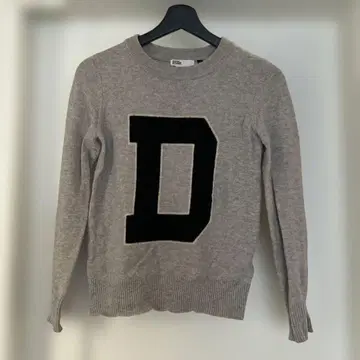 DOUBLE 로고 니트