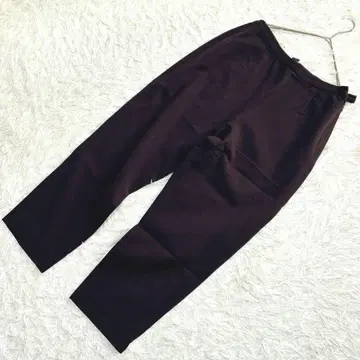 DKNY 다나카란 뉴욕(8) 와이드 팬츠 이지 팬츠 브라운