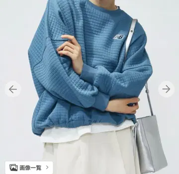 new balance 트레이닝복/맨투맨 S 파랑