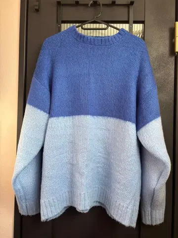 Jf Ready Made 보더 긴팔 니트 스웨터