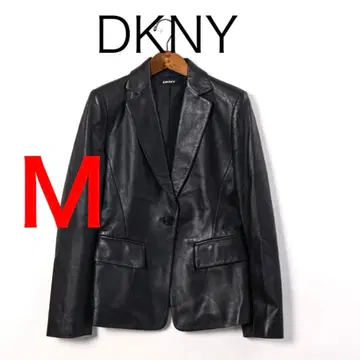 H4481 다낭 캐릭터 뉴욕 1버튼 가죽 자켓 Y2K