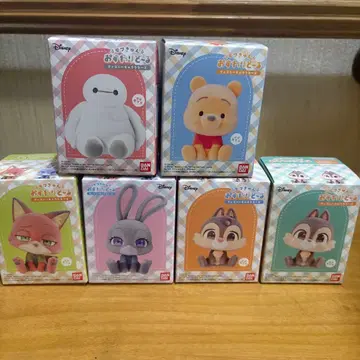 [ 미개봉 ] 모후큥 오스와리돌 디즈니 캐릭터 6세트